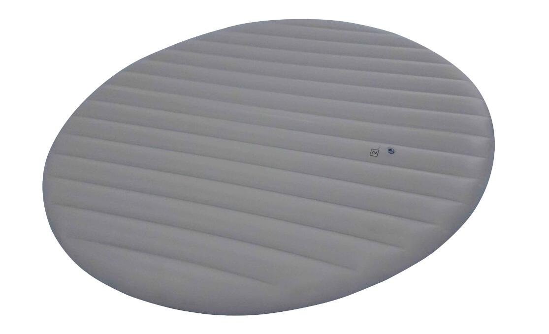 SaluSpa 77 x 28 Round Inflatable Hot Tub Cover. White